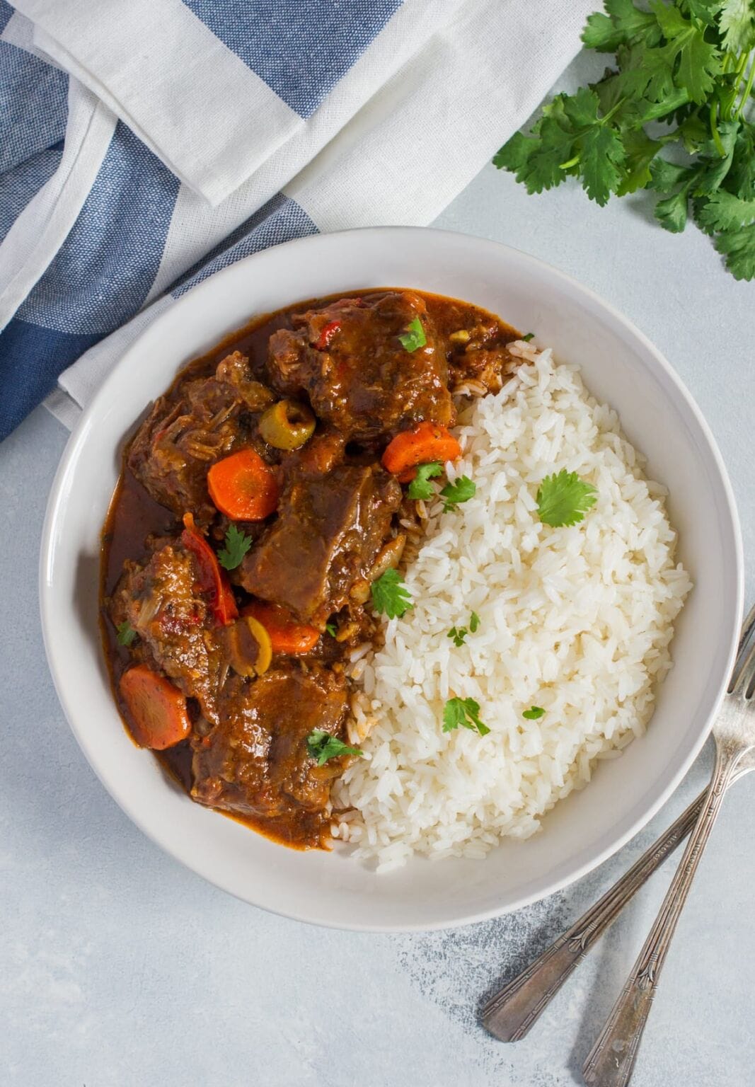Rabo Encendido - My Dominican Kitchen