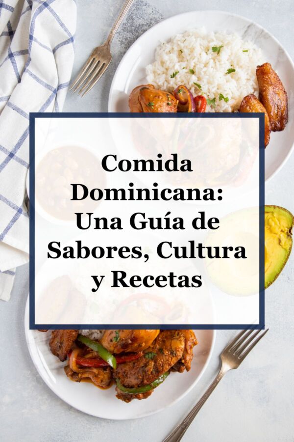 Foto con texto que lee Cocina Dominicana